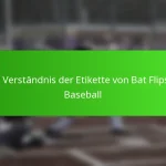 Das Verständnis der Etikette von Bat Flips im Baseball