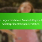Die ungeschriebenen Baseball-Regeln der Spielerpräsentationen verstehen
